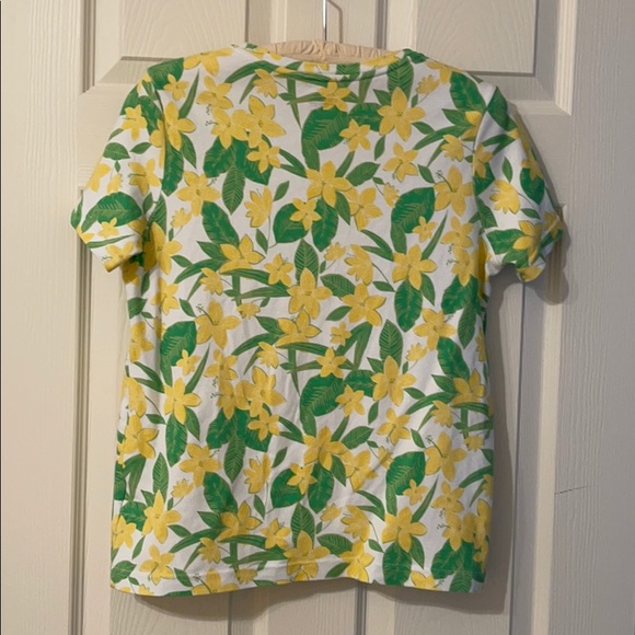 Basic Editions Size Large Spring Flowers T- Shirt - Picture 4 of 12